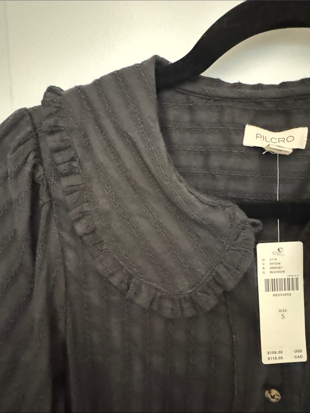 NWT Long Sleeve Pilcro Kiera Blouse - Picture 4 of 12